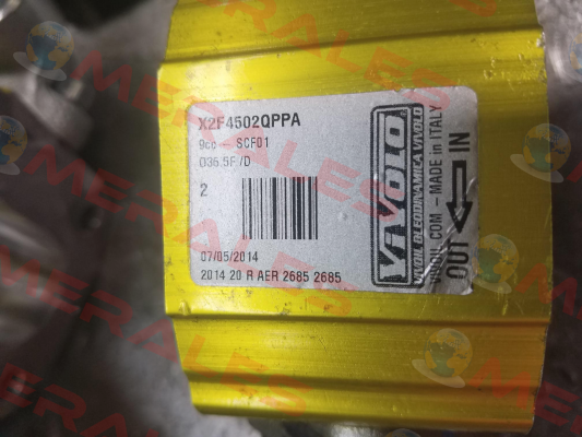 Type X2F4502QPPA Vivoil Oleodinamica Vivolo