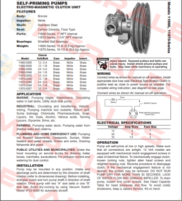 11870-0006 Jabsco