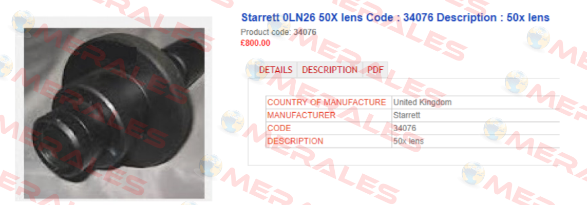 34076 Starrett