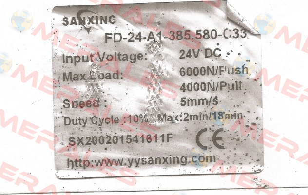 FD-24-A1-385.580-C33 obsolete, replace by set Sanxing
