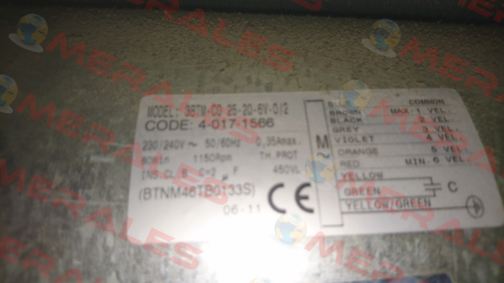 3btm-co 25-20-6v-0/2 Elco