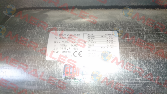 4-017-1570 / 3BTB-CO 45-40-6V-0/5 Elco