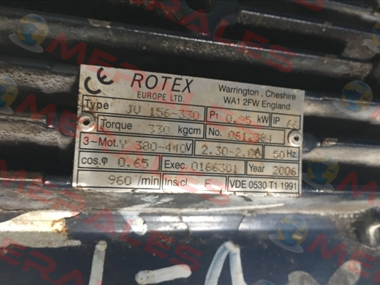 V156-330 Rotex