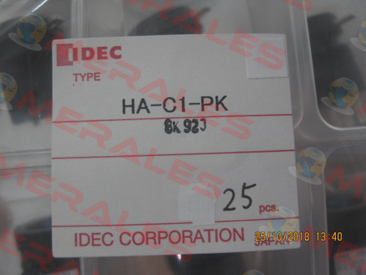 P/N: 208748 Type: HA-C1 (pack x25)  Idec