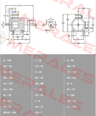THE90 LA-4 Icme Motor