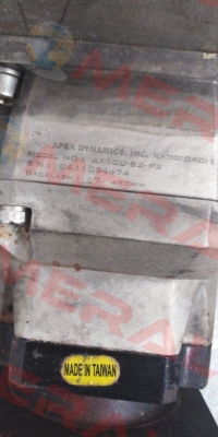 50100AF100-040-S2-P2 Type AF100-040-S2-P2 Apex Dynamics