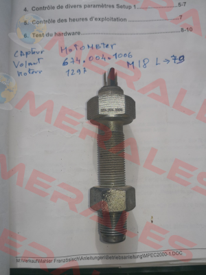 674 004 1006 Motometer