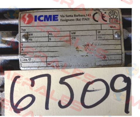 FA 63 B4 Icme Motor