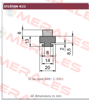 STL950A-K22 Mink Bürsten