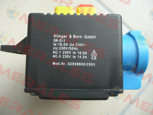 SK-D-3 02058800 Klinger Born