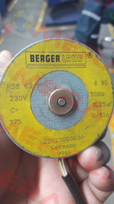 old code RSM 63 8 NG new code RSM63/8 NdG Berger Lahr (Schneider Electric)