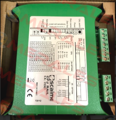 530112 CPJ RAIL DIN Scaime