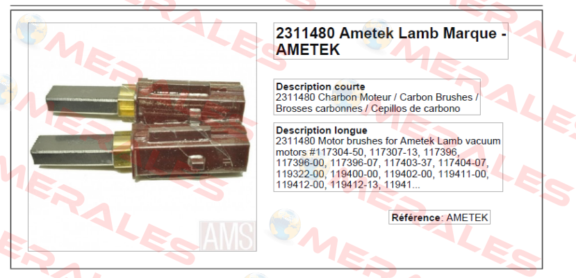 2311480 Lamb Electric