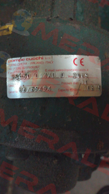 B0G150P0CDNB005 POMPE CUCCHI SRL