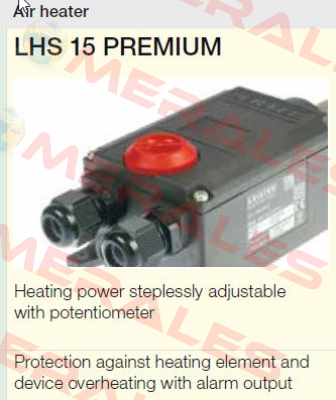 P/N: 139.893 Type: LHS 15 PREMIUM Leister