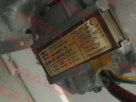 83M-3-3010/01 ( 230-240V) Euro Motors Italia