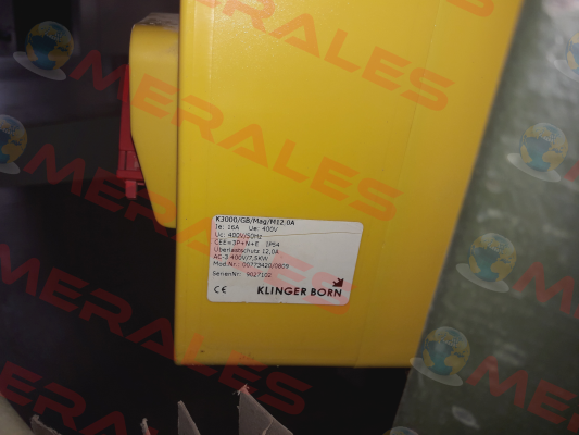 K3000/GB/Mag/M12,0A (Mod.Nr.:00773420/0809) Klinger Born