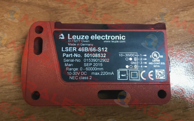 Art.No. 50108532, Type: LSER 46B/66-S12 Leuze