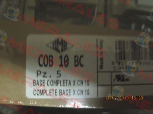 COB 10 BC Ilme