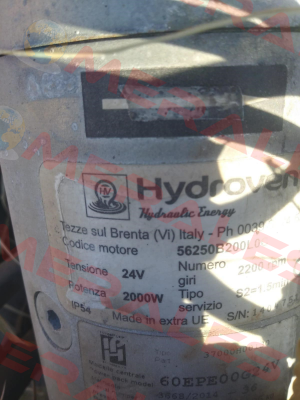Type: 37000H00180 old model / new model 61080120007E Hydroven