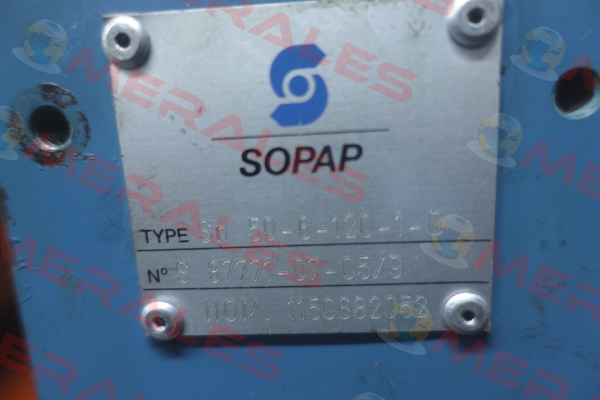 SN 50- 6-120-1-D-GRS-ABCDEFC- D-EF Sopap