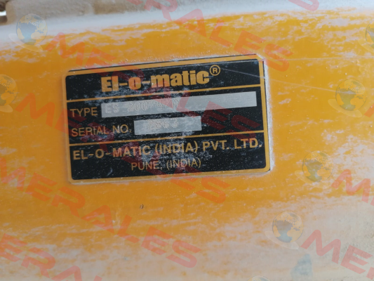 ES 200/4/A  S/N:7863 Elomatic