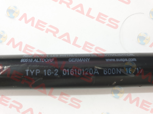 16-2 01610120A 600N Suspa