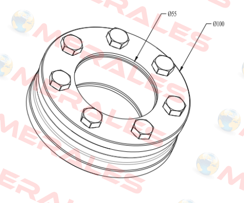 RFN4061 55X100 Ringfeder