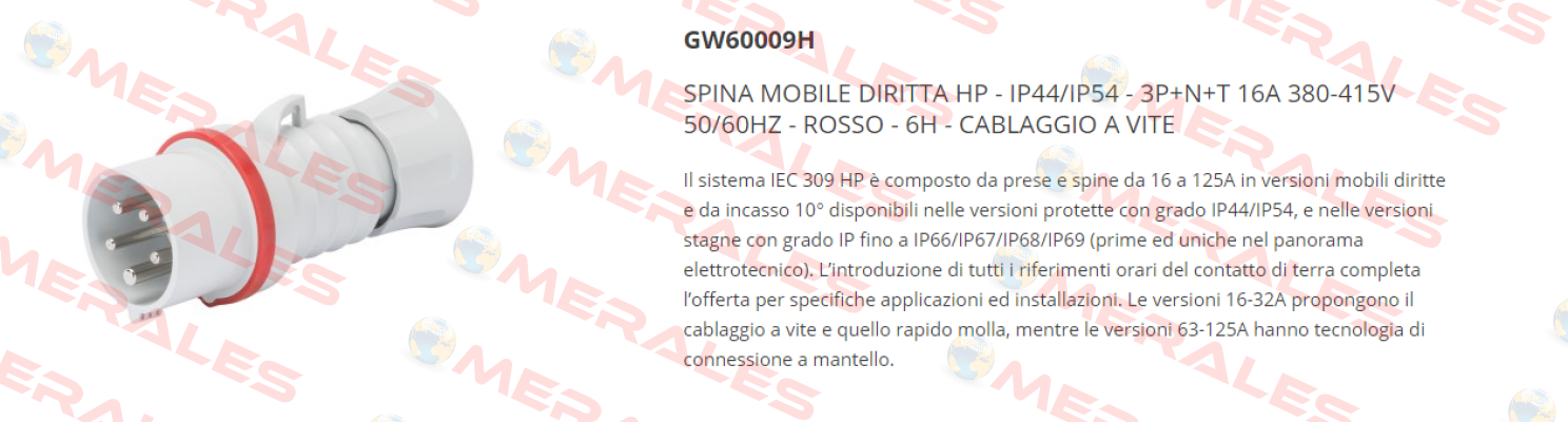 GW60009H Gewiss