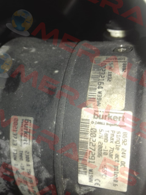 8692 S/N: 20086 Burkert