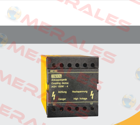 AGH150W-4 AC 0-1150 V, DC 0-1760 V Bender