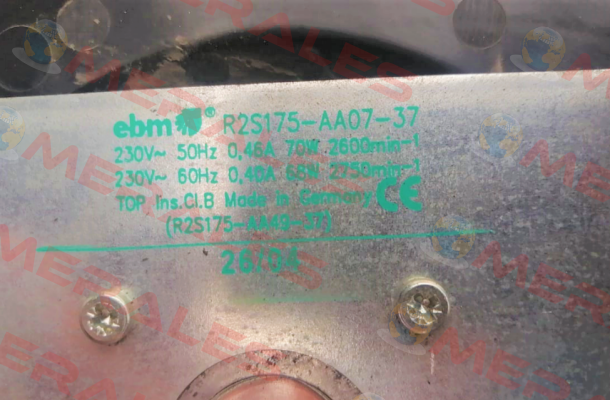 R2S175-AA07-37 EBM Papst