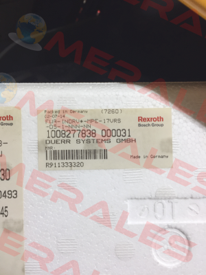 R911333320 Rexroth