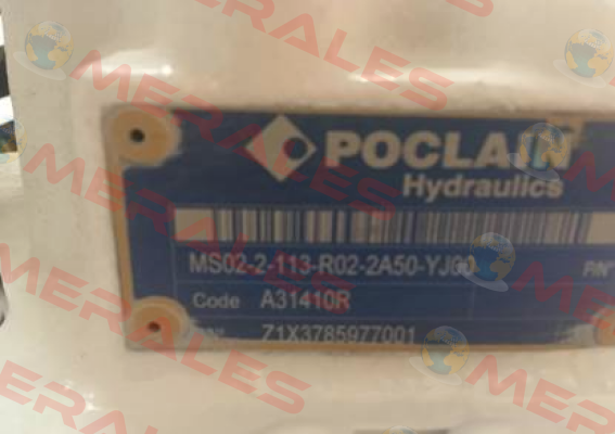 MS02-2-113-R02-2A50-YJ00 (A31410R) Poclain