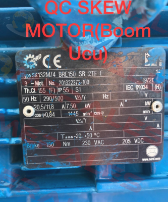 132M/4 BRE150 SR 2TF F IG12 SH Nord