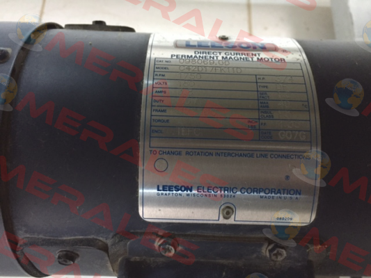 C42D17FK11D (obsolete -replaced by C6T17NC2C)  Leeson