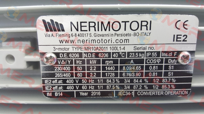 DG0264B3200 Neri Motori