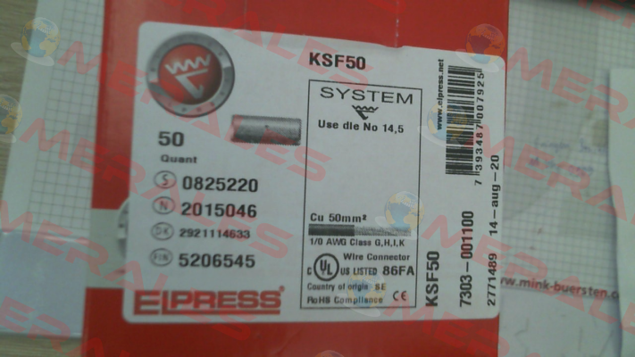 KSF50 (pack x50) Elpress