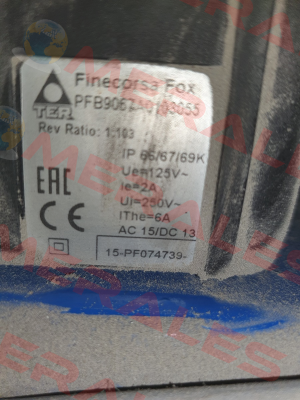 PFB9067A0103055 Ter Tecno Elettrica Ravasi