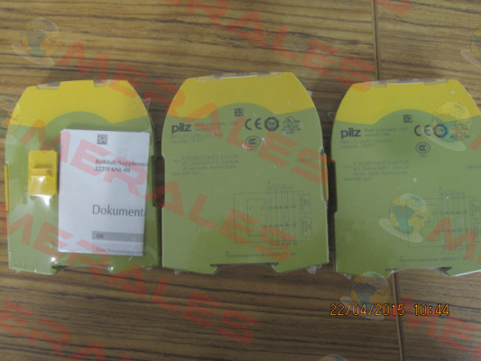 p/n: 750177, Type: PNOZ s7.2 24VDC 4 n/o 1 n/c expand Pilz