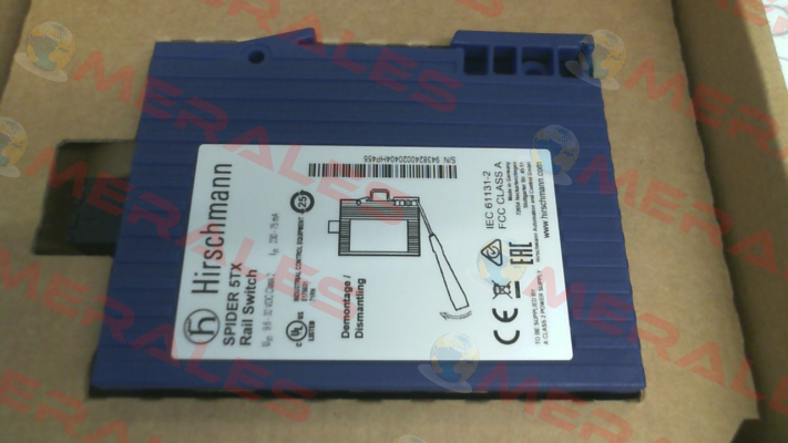 943824002 / SPIDER 5TX Belden (Lumberg / Hirschmann)