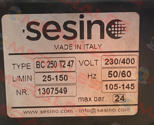 BC 250  T2-47 Sesino