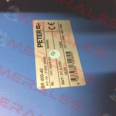 21600.38040 / BR 400-40 Peter Electronic
