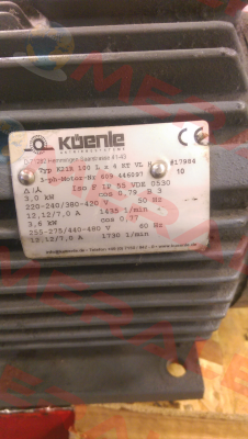 Typ K21R 100 L x 4KT VL H NR.17984  Küenle