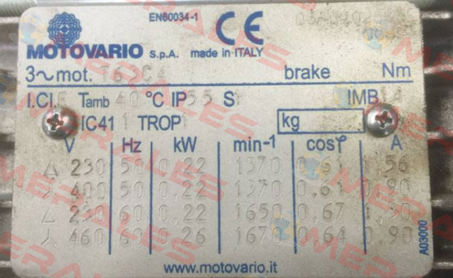 TS63C4 Motovario