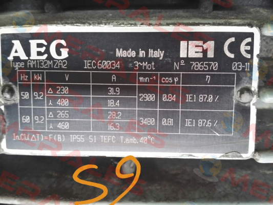 AMPE 132M ZA 2  AEG