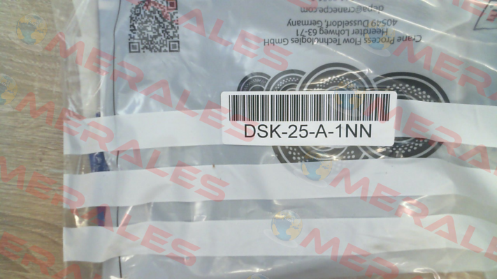 Spares Kit DH25-FA/SA/SS-1NN / DSK-25-A-1NN Depa