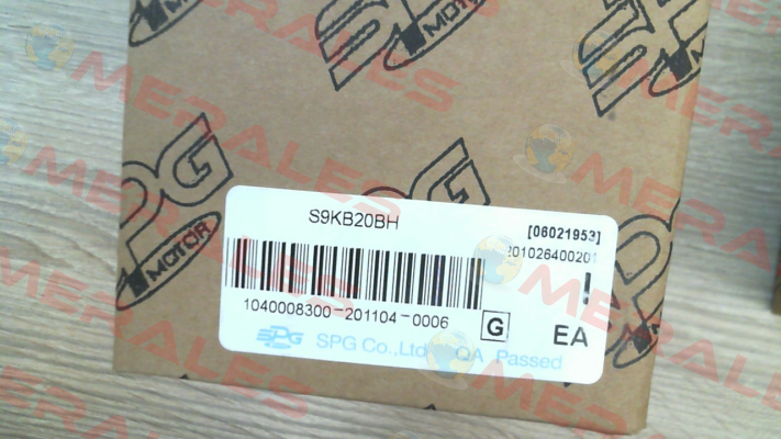 S9KB20BH Spg Motor