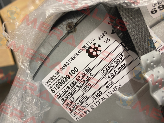 DA 10/8 550 W 4 P 3V B9 230/50 / 5128939100 Chaysol