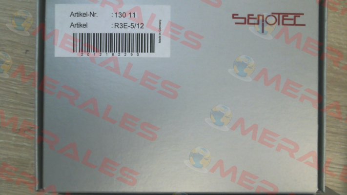 P/N: 130 11 Type: R3EW-3/8 Senotec